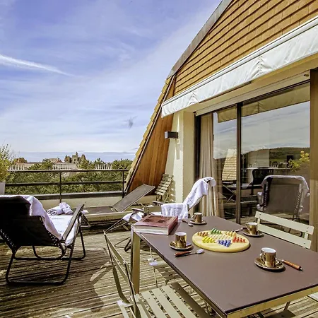 Le Roof Top-apt T4-proche Et Centre Deauville